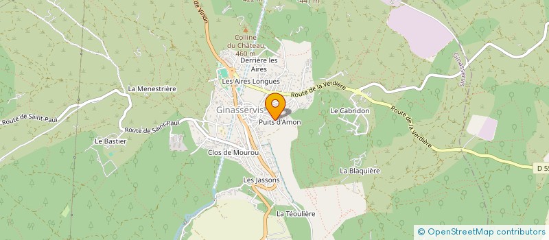 localisation de l'entreprise MONSIEUR LAURENT TCHOBANIAN à LA VERDIERE