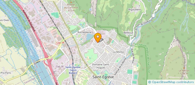 localisation de l'entreprise MONSIEUR LAURENT TEDESCO  SAINT-EGREVE