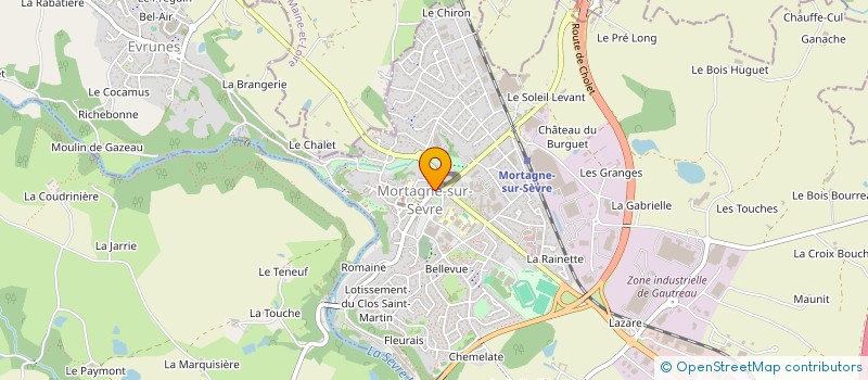 localisation de l'entreprise MONSIEUR LAURENT TEMPEREAU  MORTAGNE-SUR-SEVRE