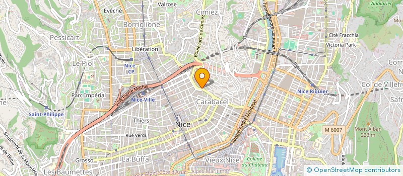 localisation de l'entreprise MONSIEUR LAURENT TERRAZZONI  NICE