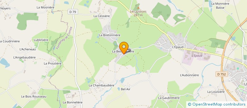 localisation de l'entreprise MONSIEUR LAURENT TEXIER à SEVREMONT