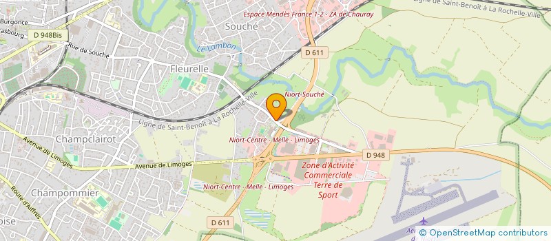 localisation de l'entreprise MONSIEUR LAURENT TEXIER à NIORT