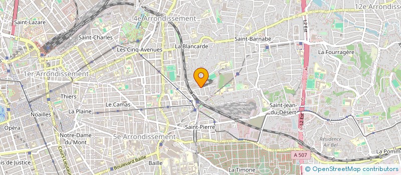 localisation de l'entreprise MONSIEUR LAURENT TEYSSERE à MARSEILLE