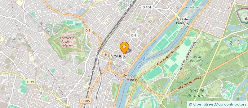 localisation de l'entreprise MONSIEUR LAURENT THEVENOT à SURESNES