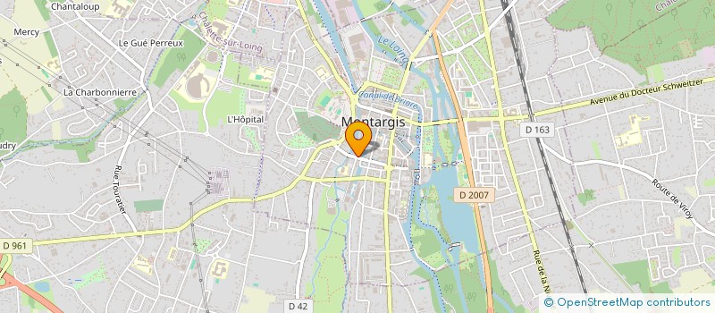localisation de l'entreprise MONSIEUR LAURENT THIAULT à MONTARGIS