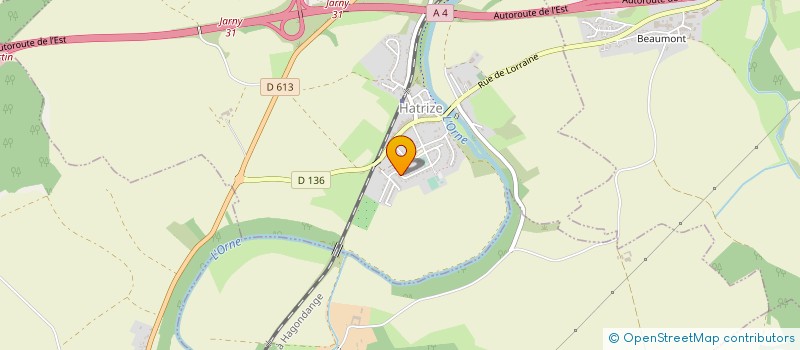 localisation de l'entreprise MONSIEUR LAURENT THIEL  ALLAMONT