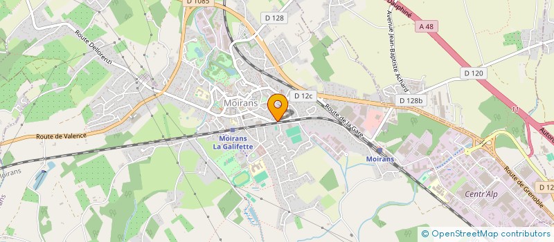 localisation de l'entreprise MONSIEUR LAURENT THILLET à MOIRANS