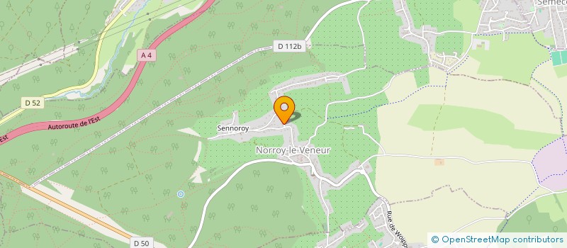 localisation de l'entreprise MONSIEUR LAURENT THOLEY  NORROY-LE-VENEUR