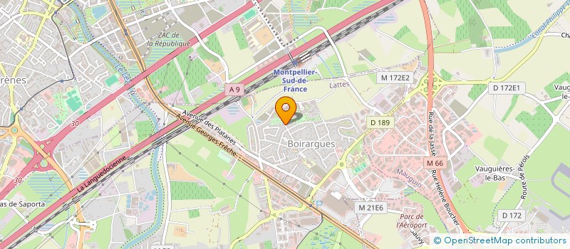 localisation de l'entreprise MONSIEUR LAURENT THOMAS à LATTES