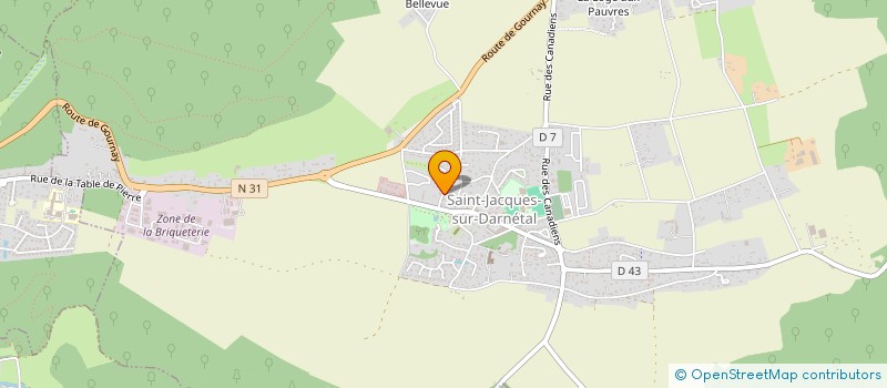 localisation de l'entreprise MONSIEUR LAURENT THOMAS à SAINT-JACQUES-SUR-DARNETAL