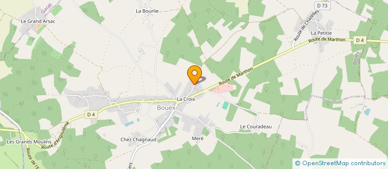 localisation de l'entreprise MONSIEUR LAURENT THOMAS  BOUEX