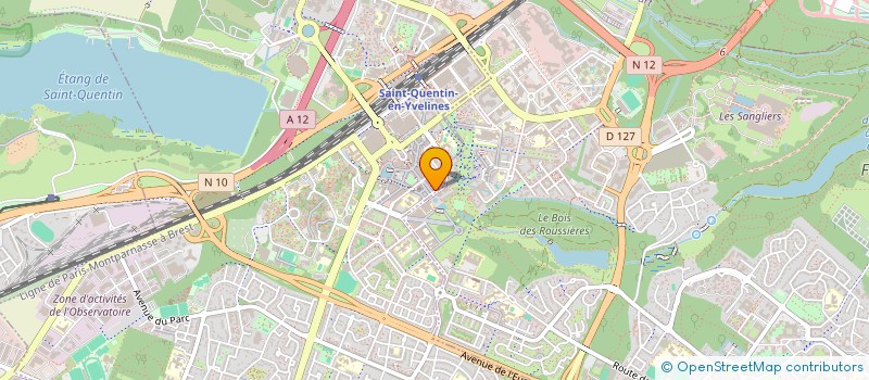 localisation de l'entreprise MONSIEUR LAURENT TICH LE  MONTIGNY-LE-BRETONNEUX