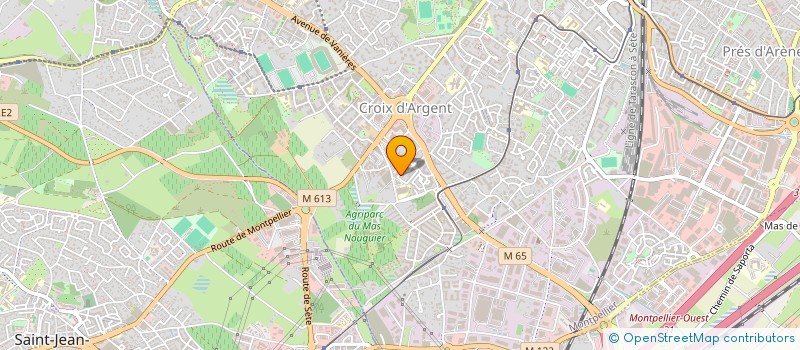 localisation de l'entreprise MONSIEUR LAURENT TICHIT  MONTPELLIER