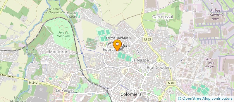 localisation de l'entreprise MONSIEUR LAURENT TIET à COLOMIERS