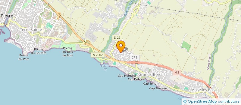 localisation de l'entreprise MONSIEUR LAURENT TIMBOU  SAINT-PIERRE