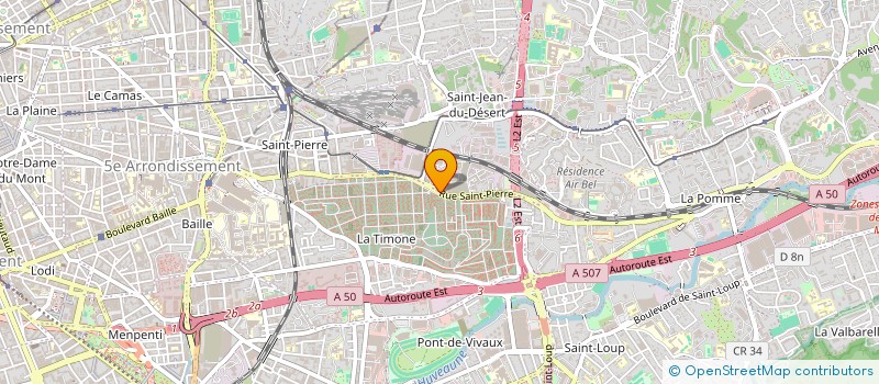 localisation de l'entreprise MONSIEUR LAURENT TINTILLIER à MARSEILLE