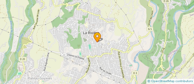 localisation de l'entreprise MONSIEUR LAURENT TIOUIRA à SAINT-LOUIS