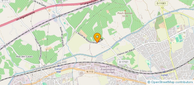 localisation de l'entreprise MONSIEUR LAURENT TISNE à LUNEL