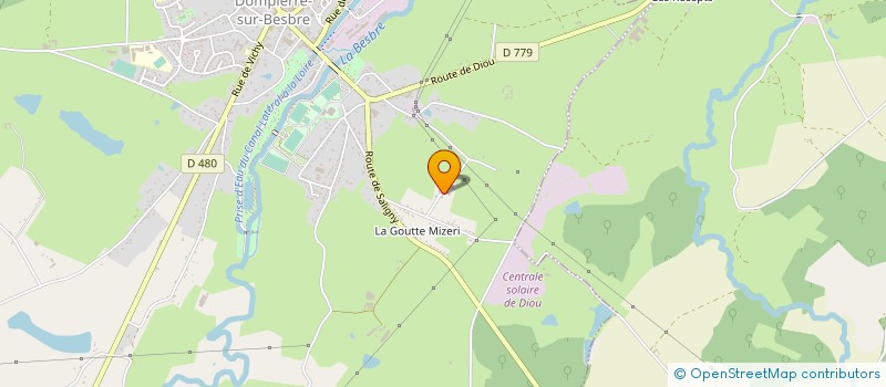 localisation de l'entreprise MONSIEUR LAURENT TIXIER à DOMPIERRE-SUR-BESBRE