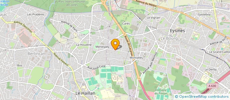 localisation de l'entreprise MONSIEUR LAURENT TOMACHEVSKY à EYSINES