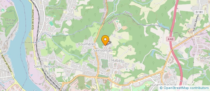 localisation de l'entreprise MONSIEUR LAURENT TORTAJADA  BAYONNE