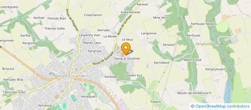 localisation de l'entreprise MONSIEUR LAURENT TOSETTI à PLONEOUR-LANVERN