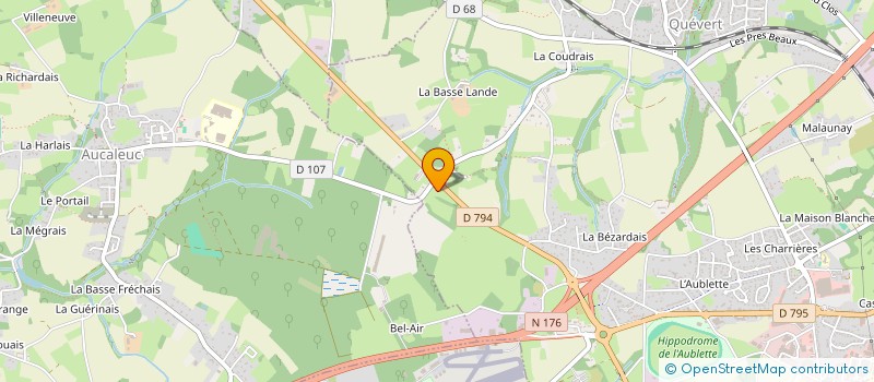 localisation de l'entreprise MONSIEUR LAURENT TOSTIVINT à CALORGUEN