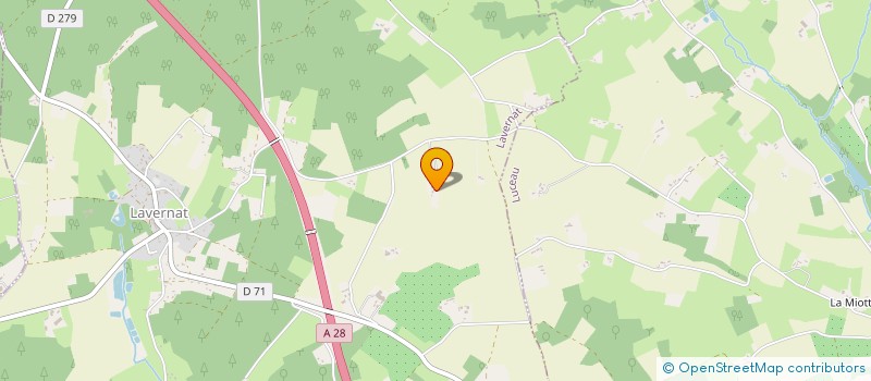localisation de l'entreprise MONSIEUR LAURENT TOUET  LAVERNAT
