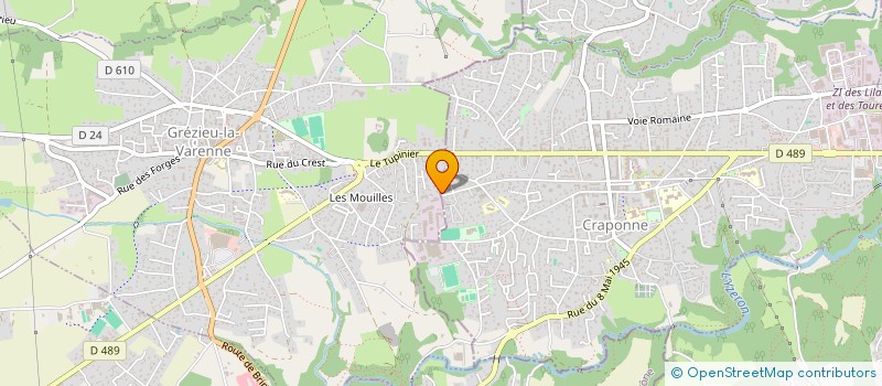 localisation de l'entreprise MONSIEUR LAURENT TOURLOUR à GREZIEU-LA-VARENNE