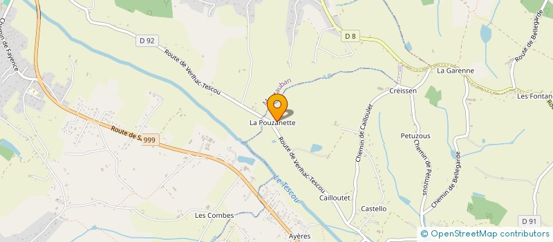 localisation de l'entreprise MONSIEUR LAURENT TOURNIER  SAINT-NAUPHARY