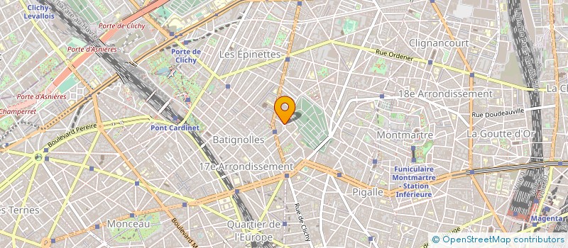 localisation de l'entreprise MONSIEUR LAURENT TOURNIER  PARIS