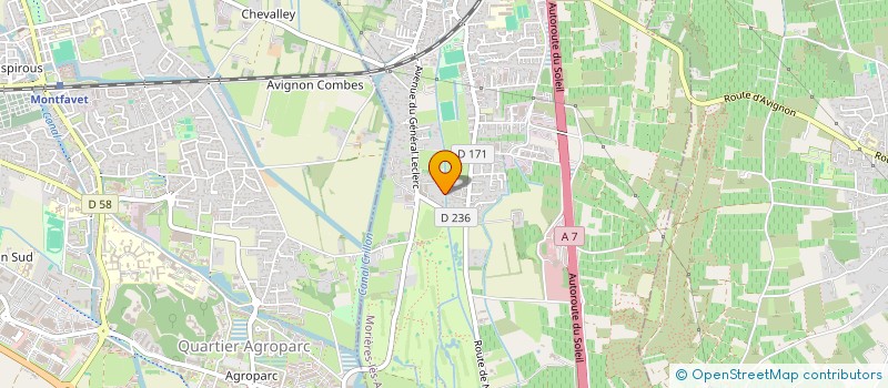 localisation de l'entreprise MONSIEUR LAURENT TOUSSAINT  VEDENE