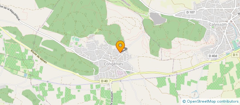 localisation de l'entreprise MONSIEUR LAURENT TRAISNEL  CONGENIES