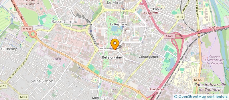 localisation de l'entreprise MONSIEUR LAURENT TRAN à TOULOUSE
