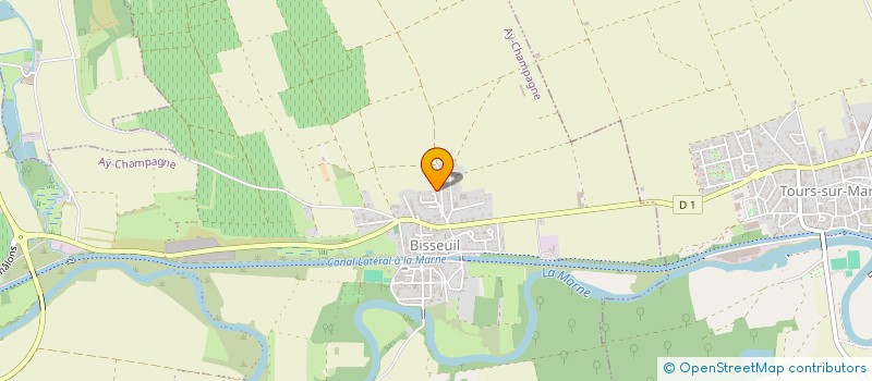 localisation de l'entreprise MONSIEUR LAURENT TRANCHANT  AY-CHAMPAGNE