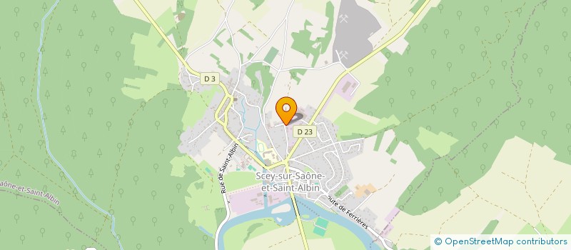 localisation de l'entreprise MONSIEUR LAURENT TRIBILLON à SCEY-SUR-SAONE-ET-SAINT-ALBIN