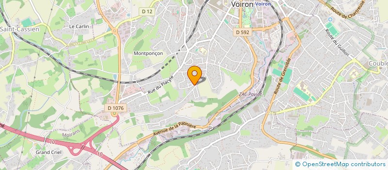 localisation de l'entreprise MONSIEUR LAURENT TRINDADE  COUBLEVIE