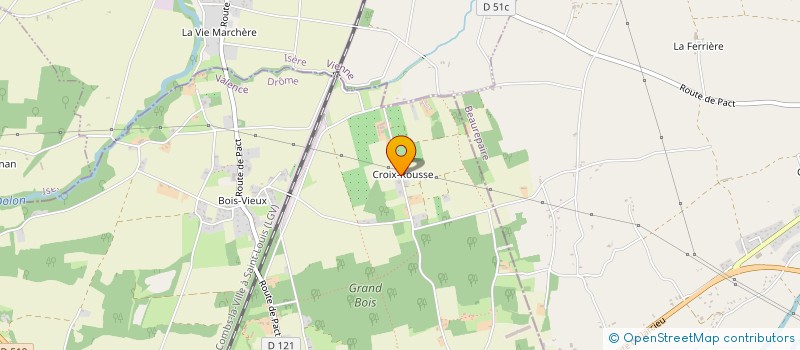 localisation de l'entreprise MONSIEUR LAURENT TRUPIA  LAPEYROUSE-MORNAY