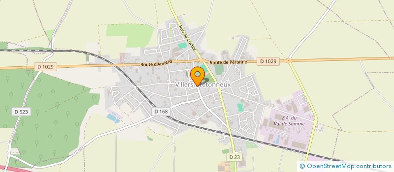 localisation de l'entreprise MONSIEUR LAURENT TRUQUIN à VILLERS-BRETONNEUX