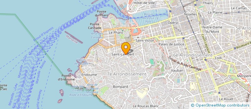 localisation de l'entreprise MONSIEUR LAURENT TURLET à MARSEILLE
