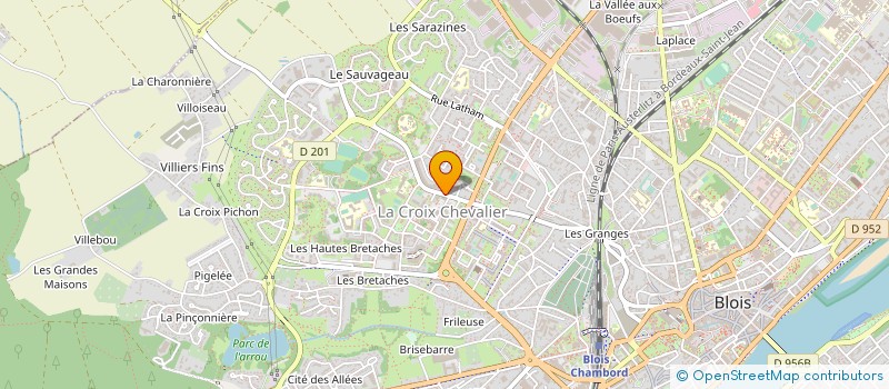 localisation de l'entreprise MONSIEUR LAURENT TURPIN à BLOIS