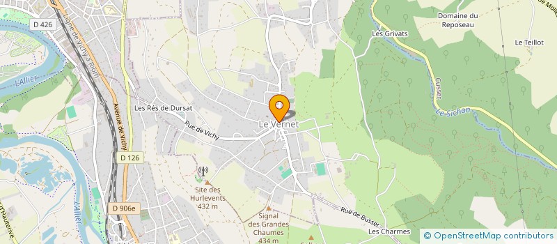 localisation de l'entreprise MONSIEUR LAURENT UNY à LE VERNET