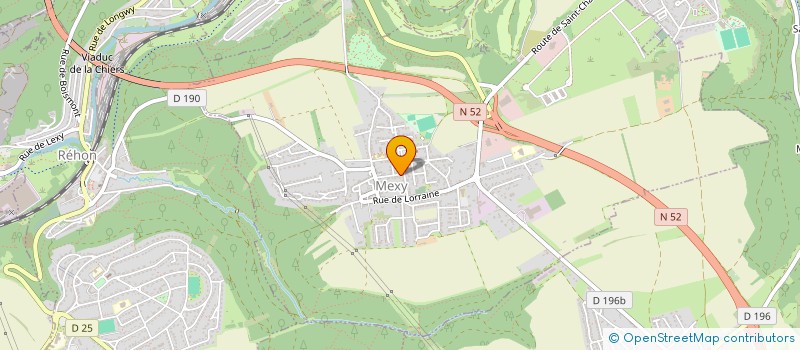 localisation de l'entreprise MONSIEUR LAURENT URBANI-PELLEGRINI  MEXY