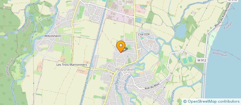 localisation de l'entreprise MONSIEUR LAURENT URFER  PLOBSHEIM