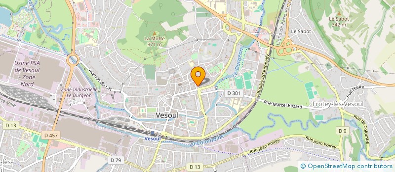 localisation de l'entreprise MONSIEUR LAURENT URSELLA  VESOUL