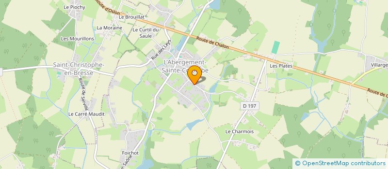 localisation de l'entreprise MONSIEUR LAURENT VADOT à L'ABERGEMENT-SAINTE-COLOMBE