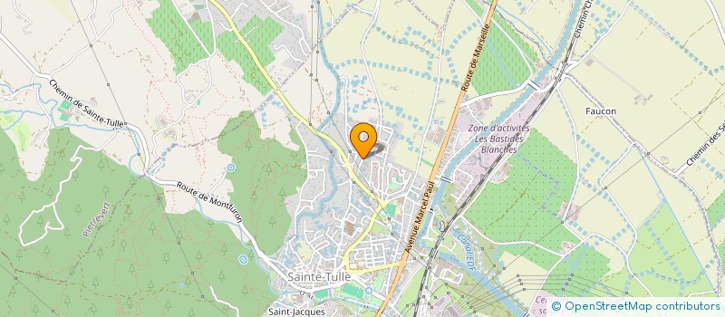 localisation de l'entreprise MONSIEUR LAURENT VALARD  SAINTE-TULLE