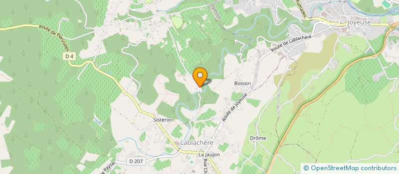 localisation de l'entreprise MONSIEUR LAURENT VALETTE  LABLACHERE