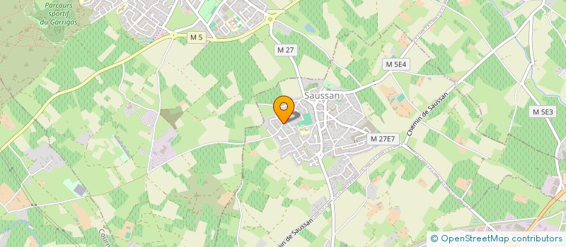 localisation de l'entreprise MONSIEUR LAURENT VALETTE  SAUSSAN