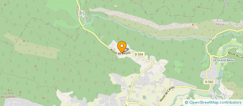 localisation de l'entreprise MONSIEUR LAURENT VALLEE  LE VAL